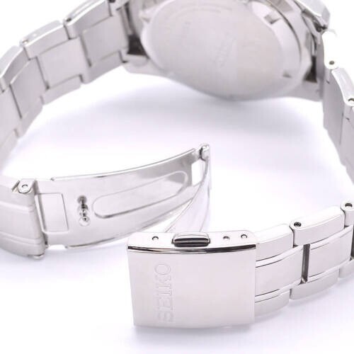 SEIKO Spirit SBTR027 Chronograph Quartz Men’s Watch Stainless Steel Authentic