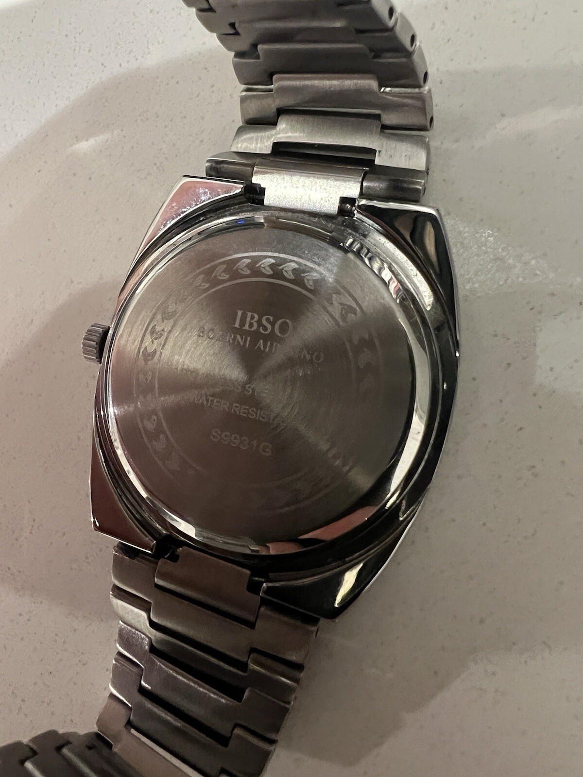 IBSO Men’s Formal Stainless Steel Strap Quartz Watch 3АТМ Waterproof