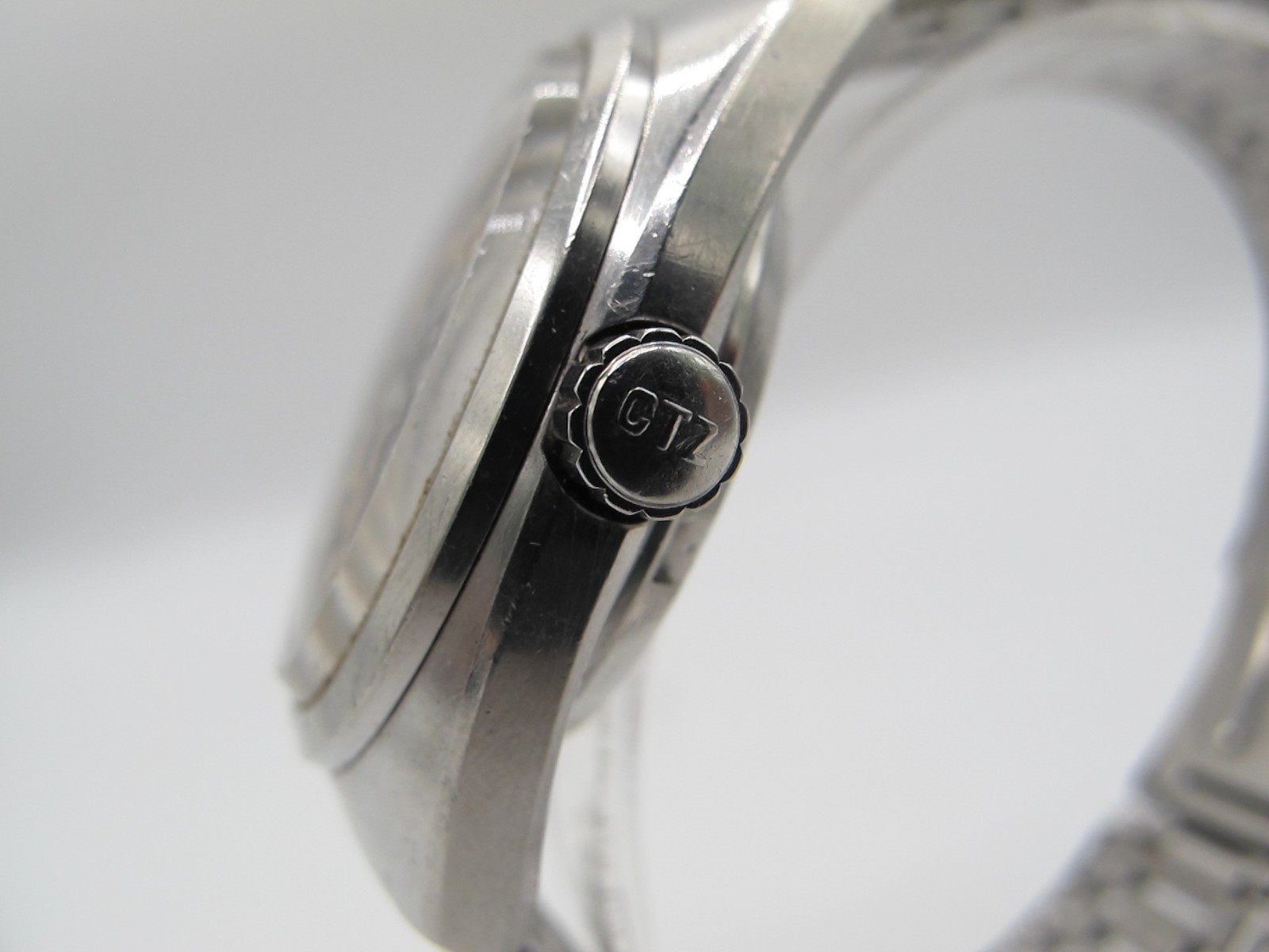 [EXC+] Citizen GN-1-S 4-760077KA Skeleton Automatic 25 Jewels Mens Watch Japan