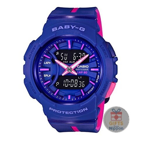 Casio Baby-G BGA-240L-2A1JF Women’s Quartz Watch Blue Dual Time 10BAR New