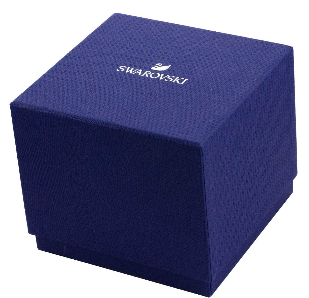 Swarovski Crystalline Glam Quartz 35mm Blue Dial Leather Women’s Watch 5537961