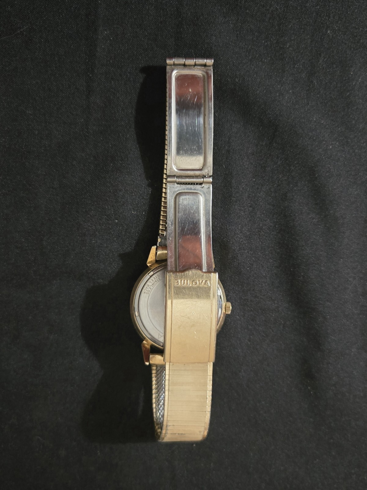 1971 Bulova Sea King Whale Automatic Men’s Watch Date Gold Tone Vintage N1