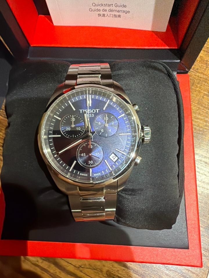 Tissot PR 100 40mm Chronograph Blue Men’s Watch – T150.417.11.041.00
