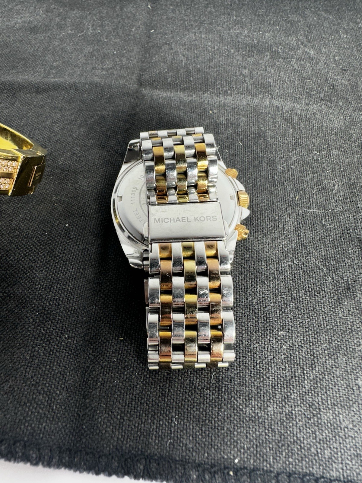 Michael Kors MK5888 Two-Tone Chronograph Date Quartz Women’s Watch 100m