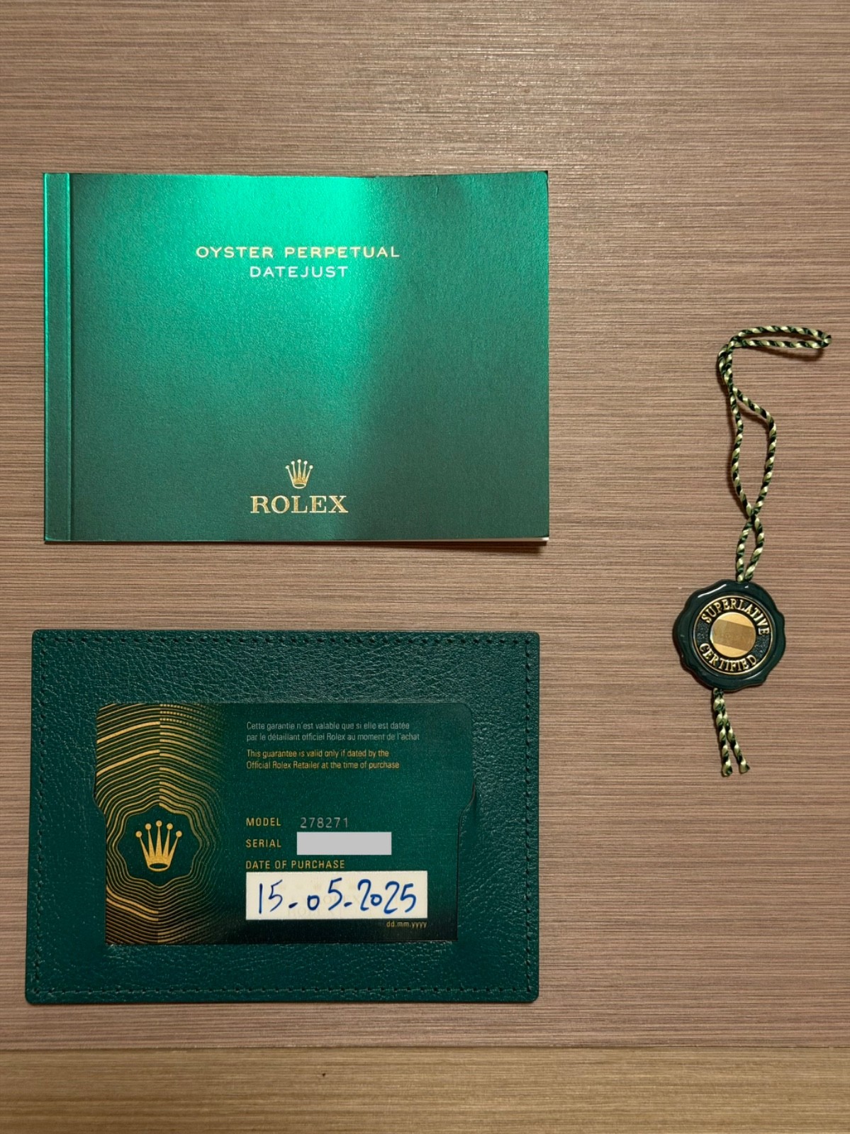 Rolex DateJust Aubergine VI Diamonds 2025 31MM