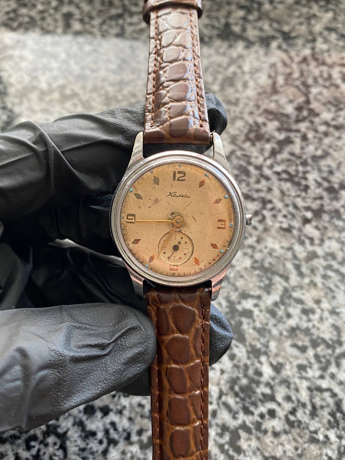 Vintage Kama Vostok Watch mechanical Original 17 jewels Wristwach Rare Men’s