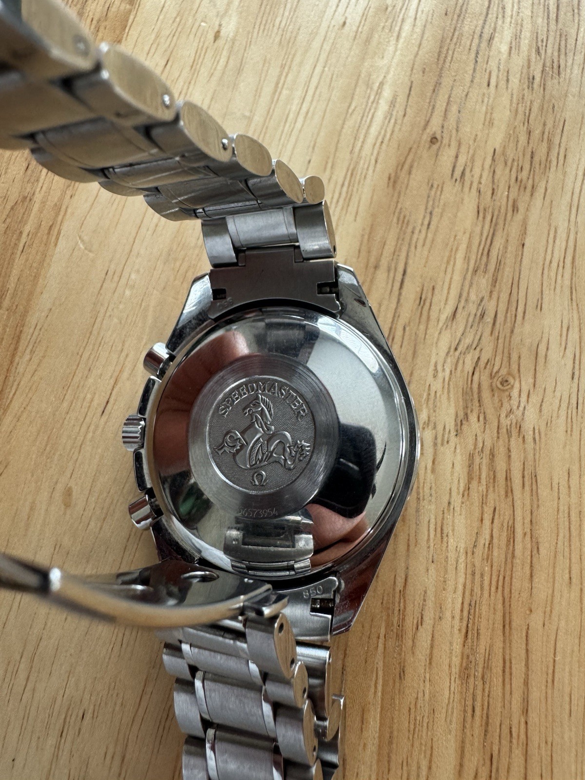 Omega Speedmaster Mark 40 Automatic Chronograph White Dial Date 39mm