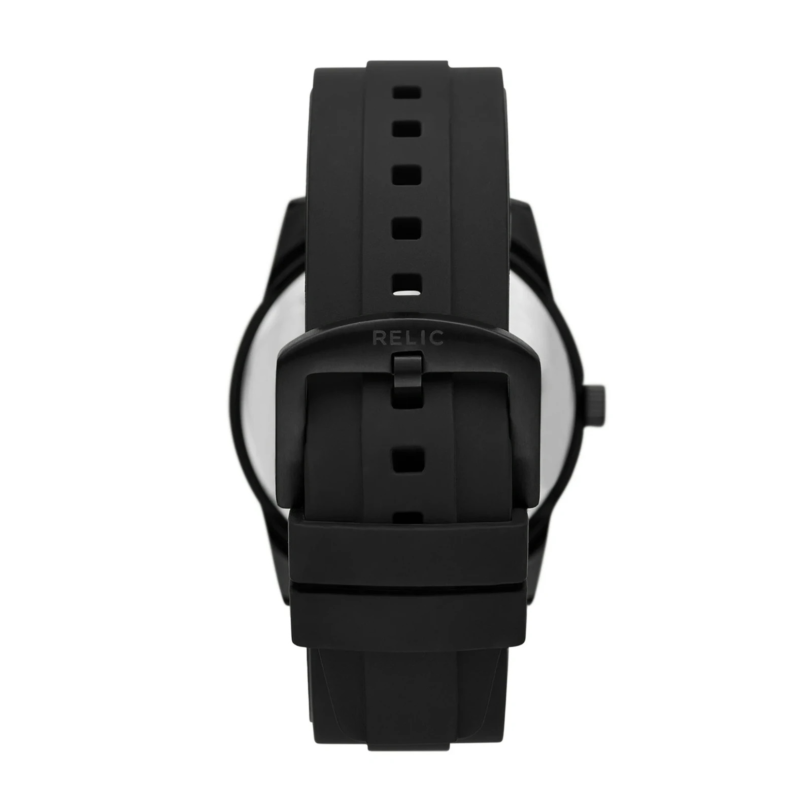 Relic by Fossil Men’s Everet Quartz Watch with Silicone Strap ZR12227