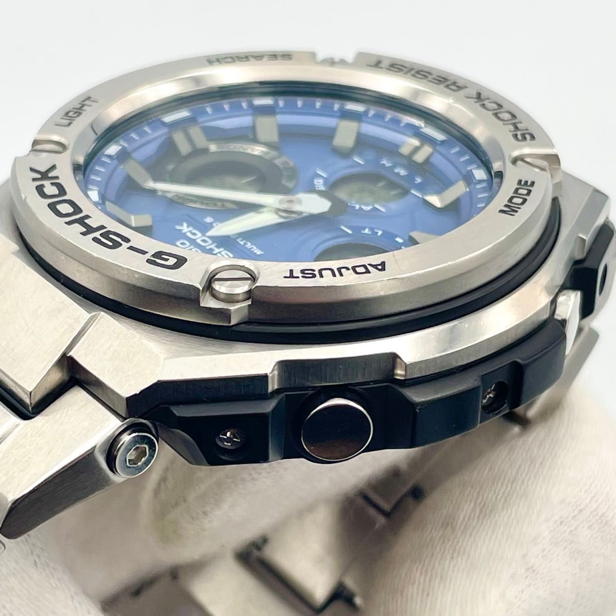 Rare Color CASIO G SHOCK wristwatch Blue GST W110D 2AJF Working
