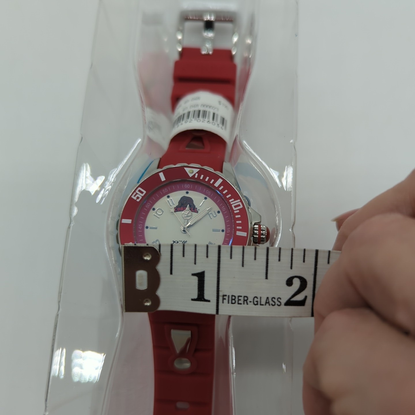 KYBOE! “The College Watch Edition” Cornell Red White 55MM 10 ATM WR Unisex Adult