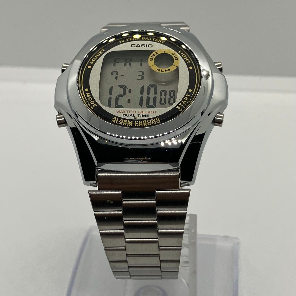 CASIO 10 Year Battery Alarm Chrono Digital Watch Pre-Owned