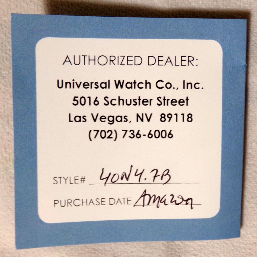Mod Pop Art 40 Forty Nine 40Nine Graphic Eclectic Wrist Watch with Box