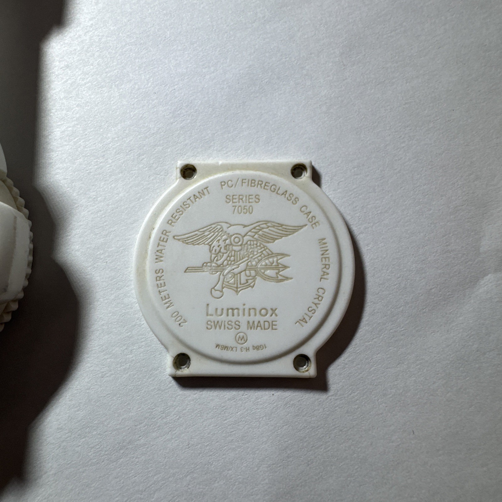 Luminox Navy Seals White 7050 Series Women Watch White 7057W