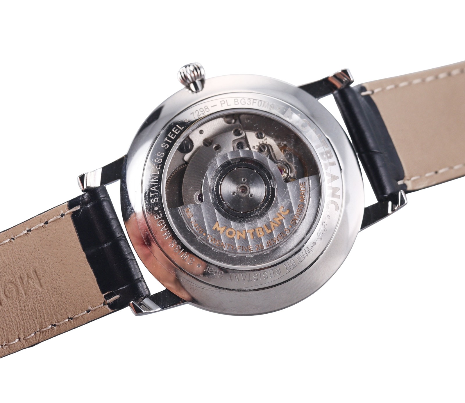 Montblanc Star Classique Automatic Guilloche Dial Watch 113823