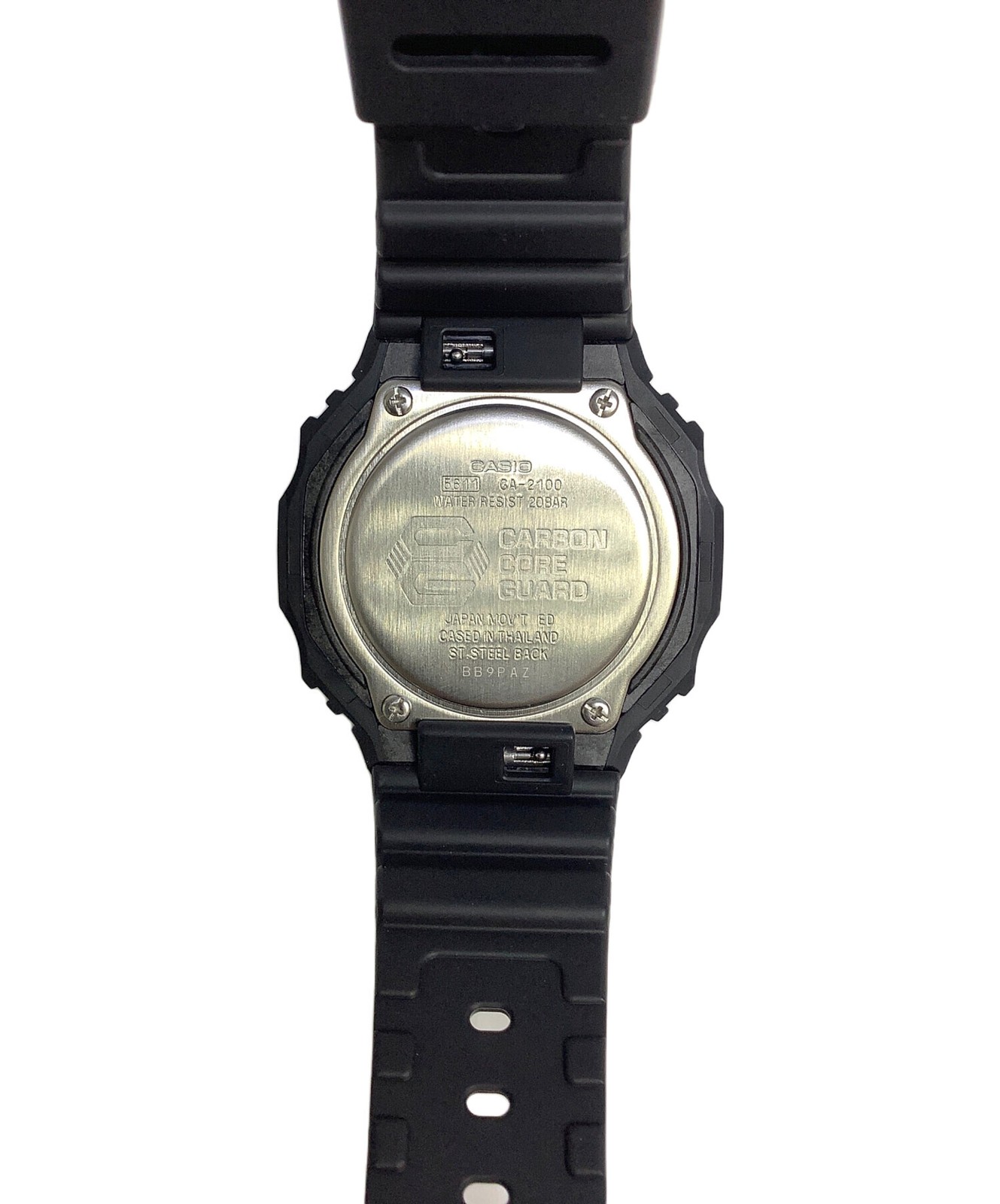 CASIO G-SHOCK GA-2100-1A3JF Analog-Digital Watch Green Used Japan