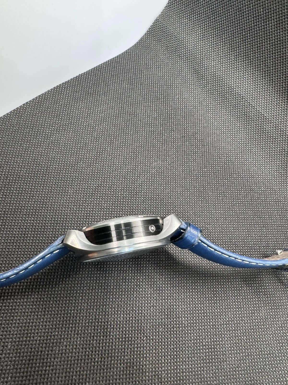 Bremont ALT1-P2 Auto Chronograph Date 43mm Blue Dial Leather Strap Box