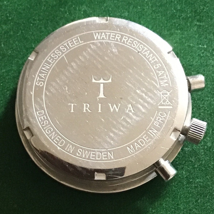 Triwa Nevil Men’s Watch Head Designed In Sweden Large Face Working Quartz S/r