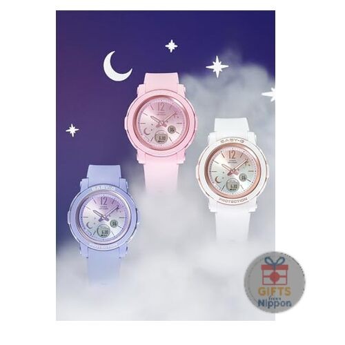 Casio Baby-G BGA-290DS-4AJF Quartz Watch Blue Star Moon Shock Resistant New