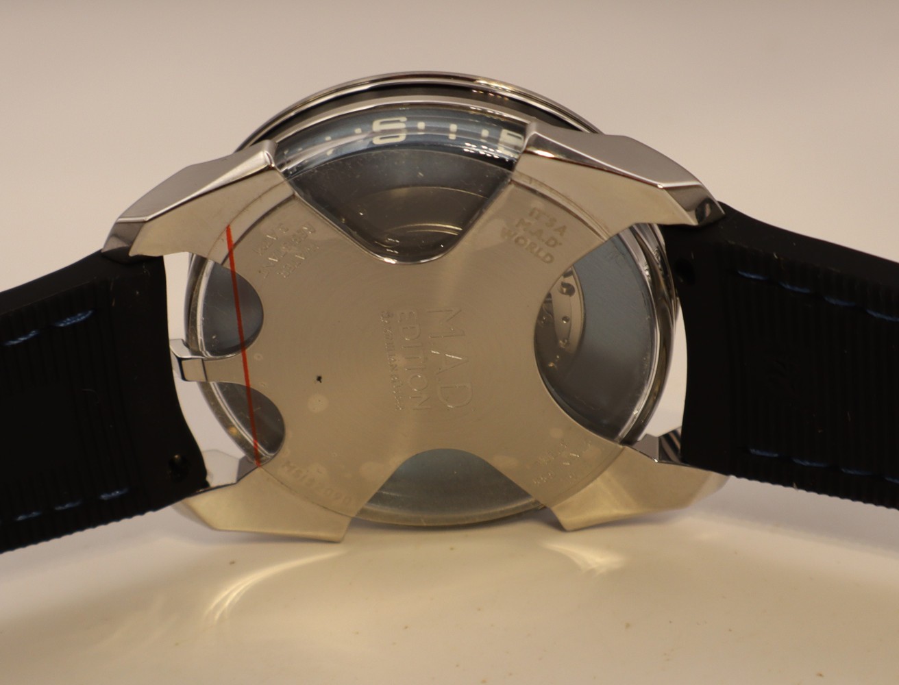 MB&F M.A.D.1S Ice Blue Raffle Edition – MAD 1S Full Set Aftermarket Strap + OEM