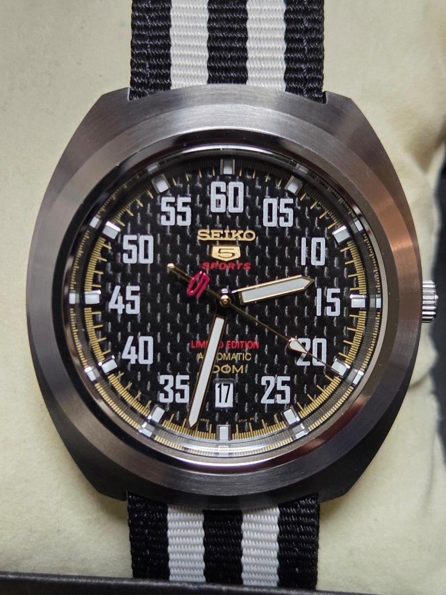 SEIKO Seiko 5 SRPA93K1 Quartz Limited Black Watch