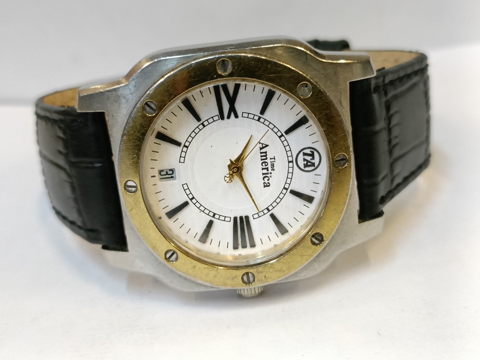 ADVERTISEMENT AMERICAN EXPRESS 5 YEARS OF SERVICE TIME AMERICA QUARTZ MEN’S WORK