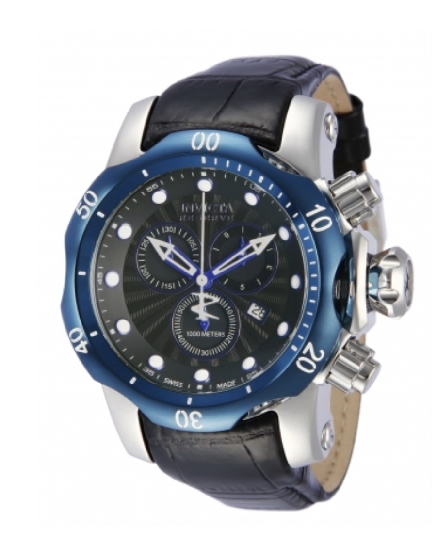 🔥Swiss Made Invicta RESERVE Venom Boy Chronograph Black Dial Men’s Watch 10822