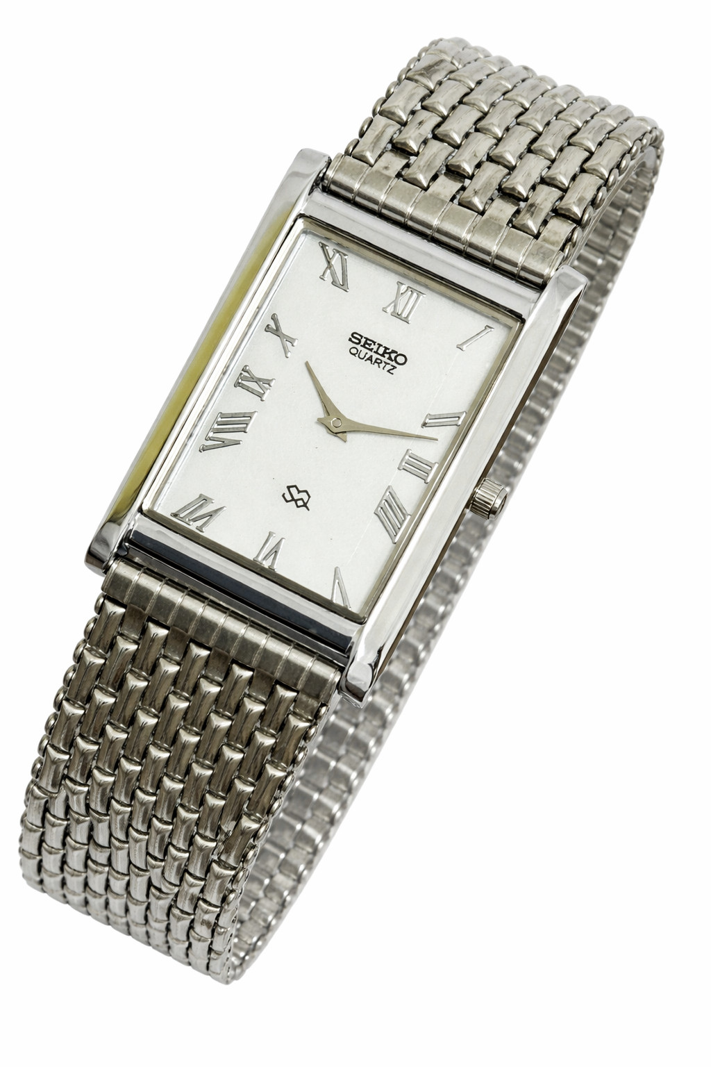 Vintage Seiko Slim Quartz Men’s Wrist Watch-Stainless Steel