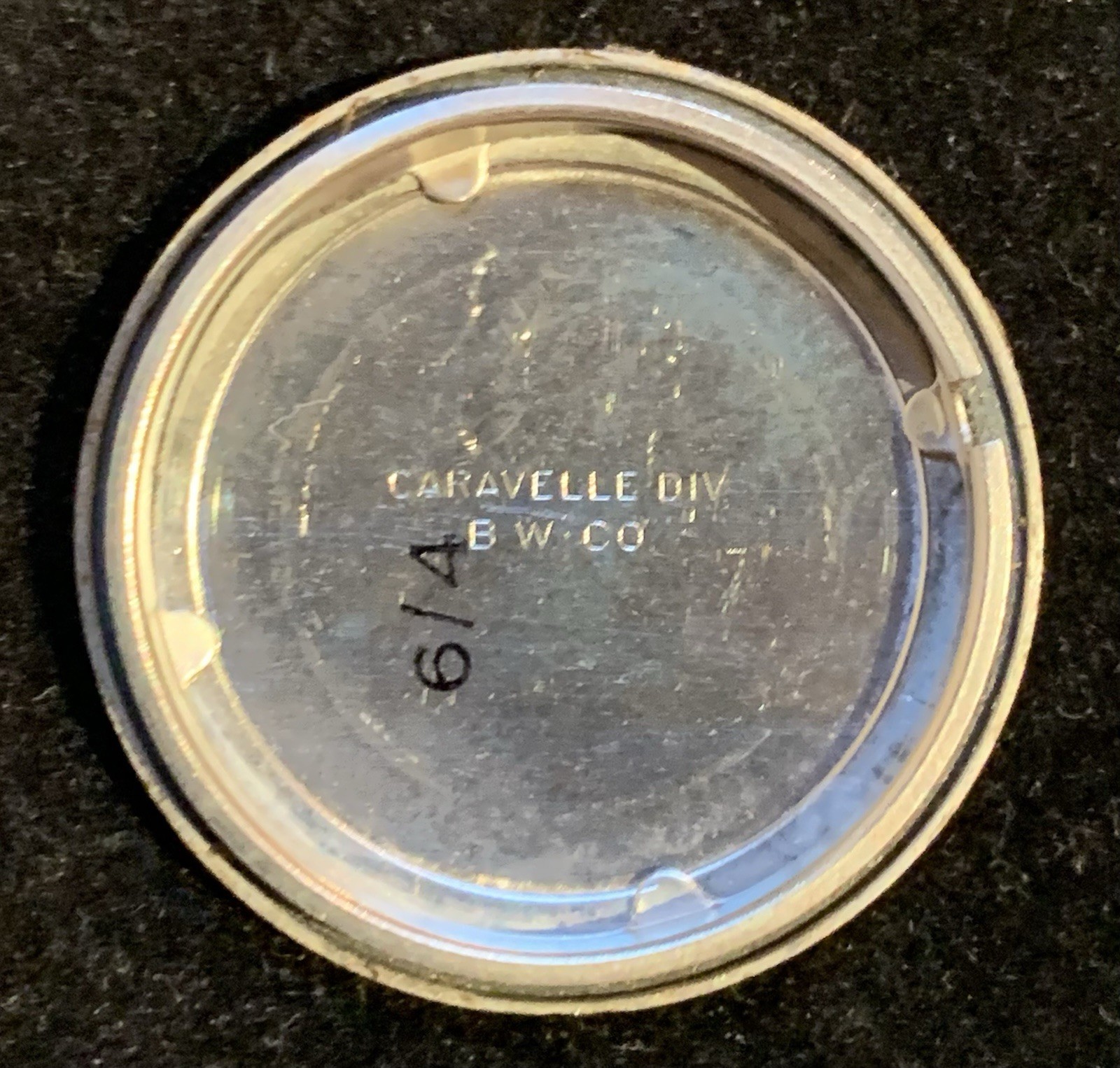 Vintage Caravelle Waterproof Men’s Wristwatch Running