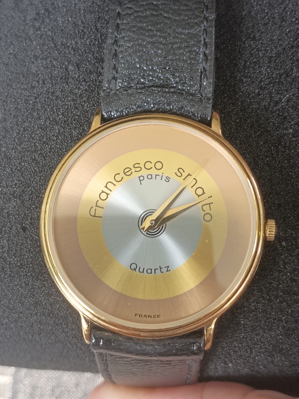 Francesco Smalto Paris Quartz France WATCH Vintage 💥 Best Offer 💥