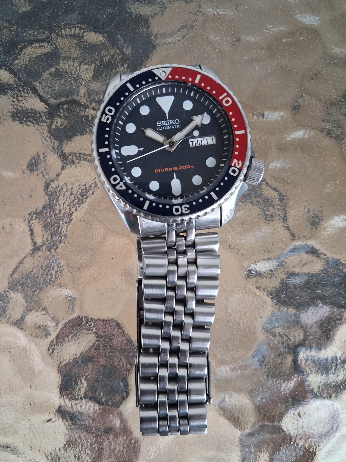 Seiko Prospex Blue Men’s Watch – SKX009K2
