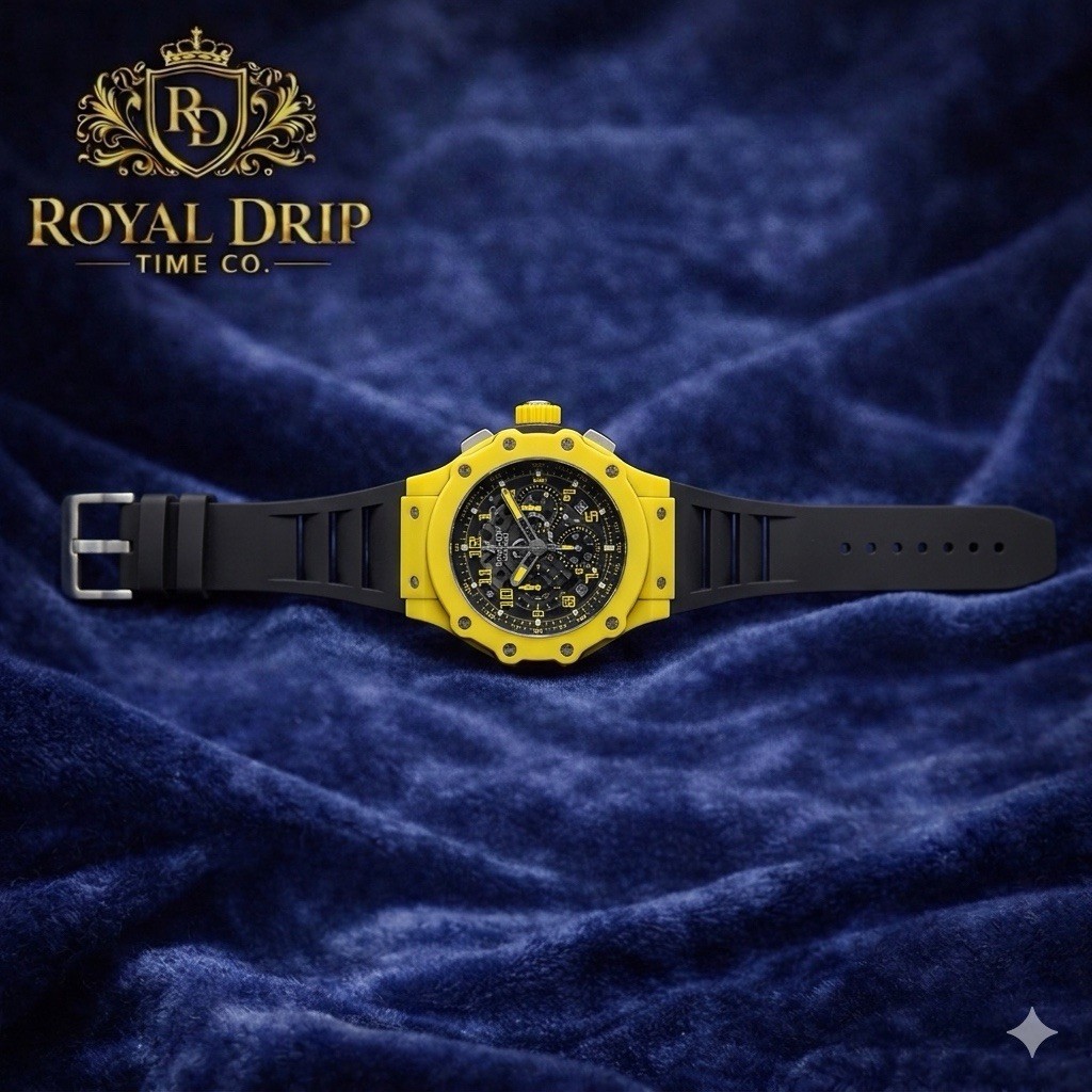 Invicta Racing Valyron Watch 41mm Yellow/Black 69788 Invicta Colorway