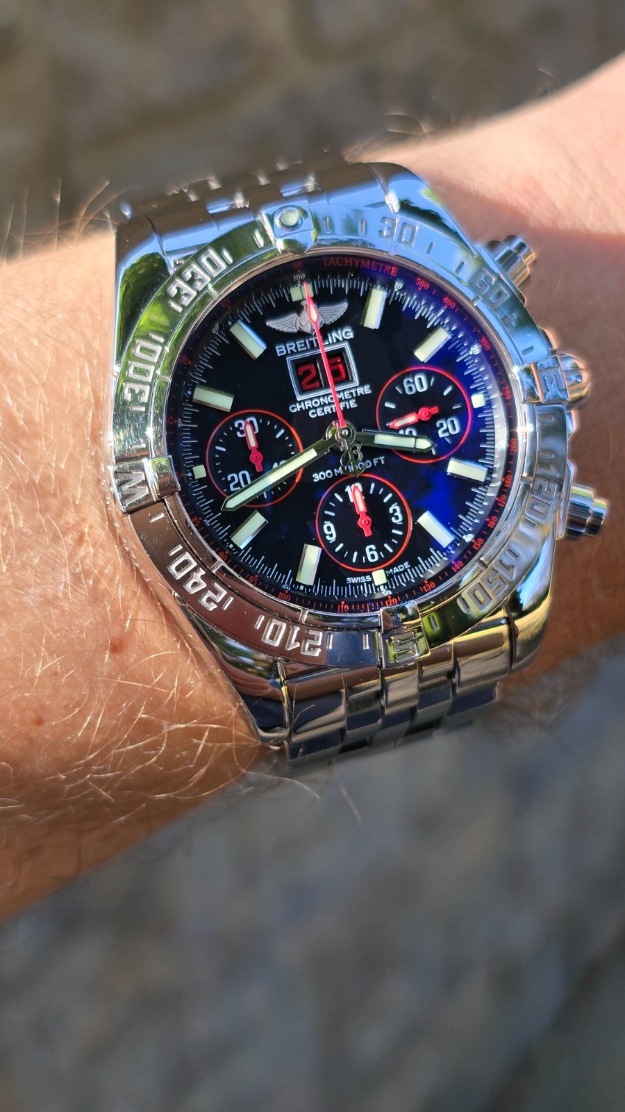 Breitling Blackbird ‘Red Strike’ Ultra Rare Limited Edition!