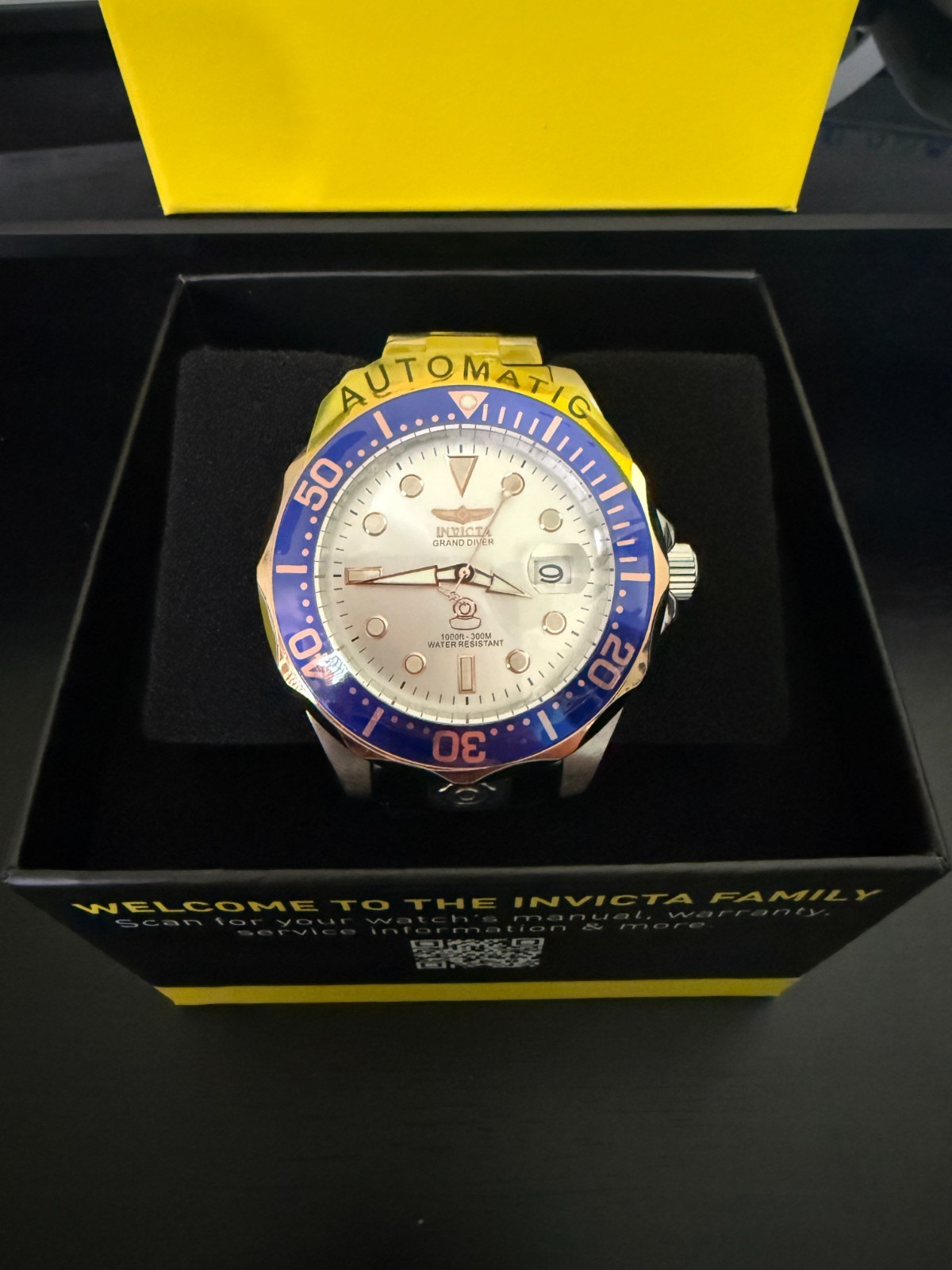 Invicta Grand Diver Deep Garrison Automatic Men’s Watch – 47mm. Steel 13789 NIB