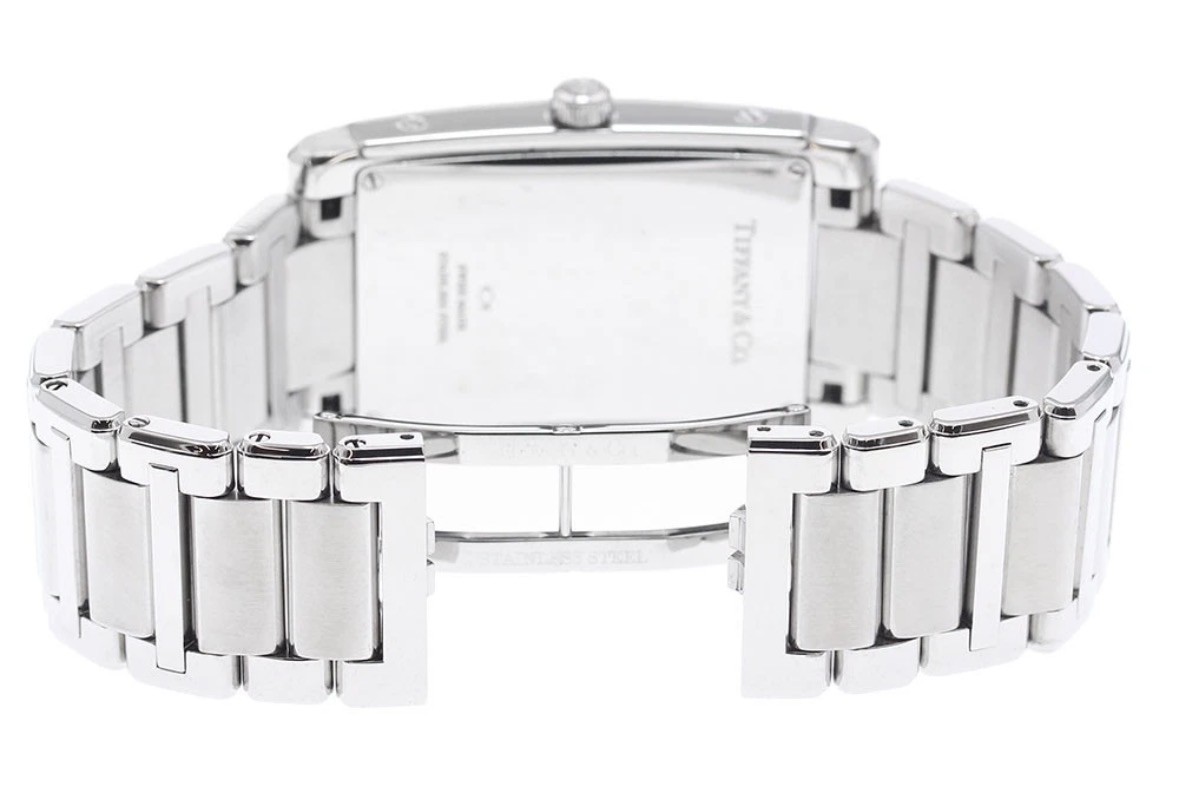 Tiffany & Co. Grand Square Z0031.68.10A10A00A Date Automatic Men’s Watch 29mm