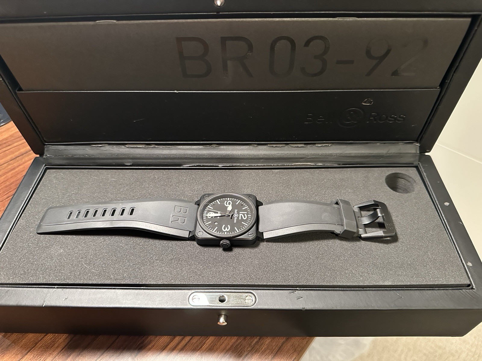 Bell & Ross BR0392 Matte Black Watch