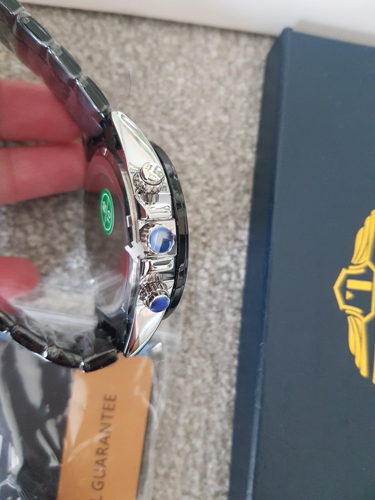 LIGE Men’s Tachymeter 1853 Watch Dream Model 4 Wristwatch Waterproof