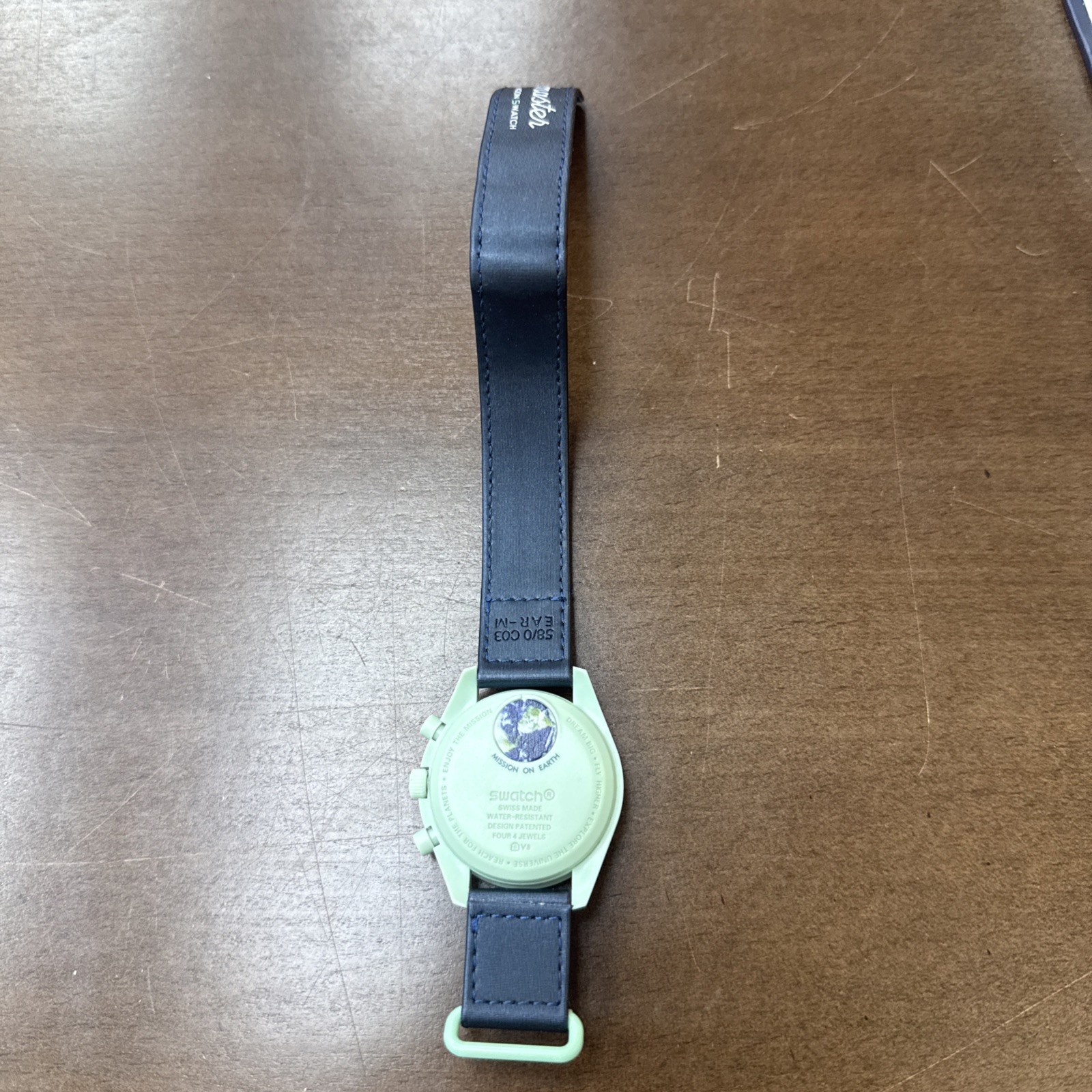 New Omega x Swatch MoonSwatch Mission On EARTH Watch -With Box