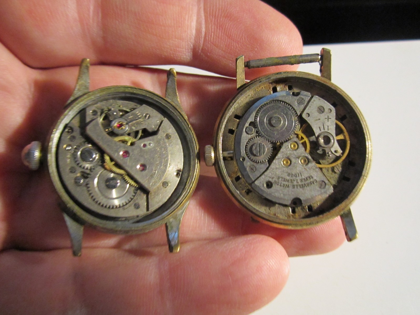 18 OLD WATCHES NO BANDS – MECHANICAL AND QUARTZ GREAT RESALE VALUE – OFC-R
