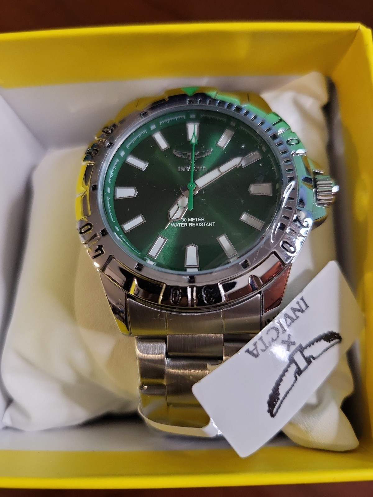 Invicta Specialty I by Invicta Men’s Watch – 42mm 69042 SS W/Green Dial New!!