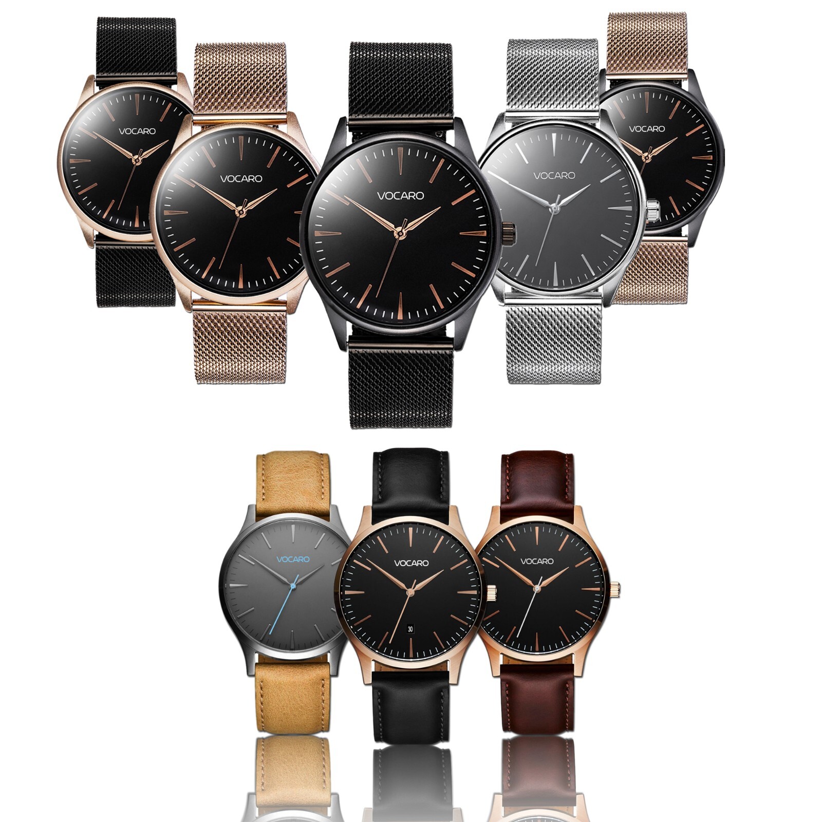 Minimalist Watches MENS WOMENS BLACK WRISTWATCHES AUSTRALIA