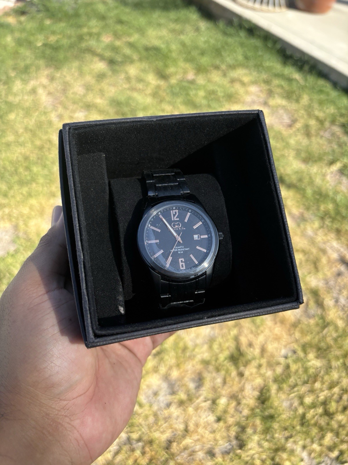 Curtis & Co. Mens Watch Black 2014 George Lopez Celebrity Golf Classic BRAND NEW