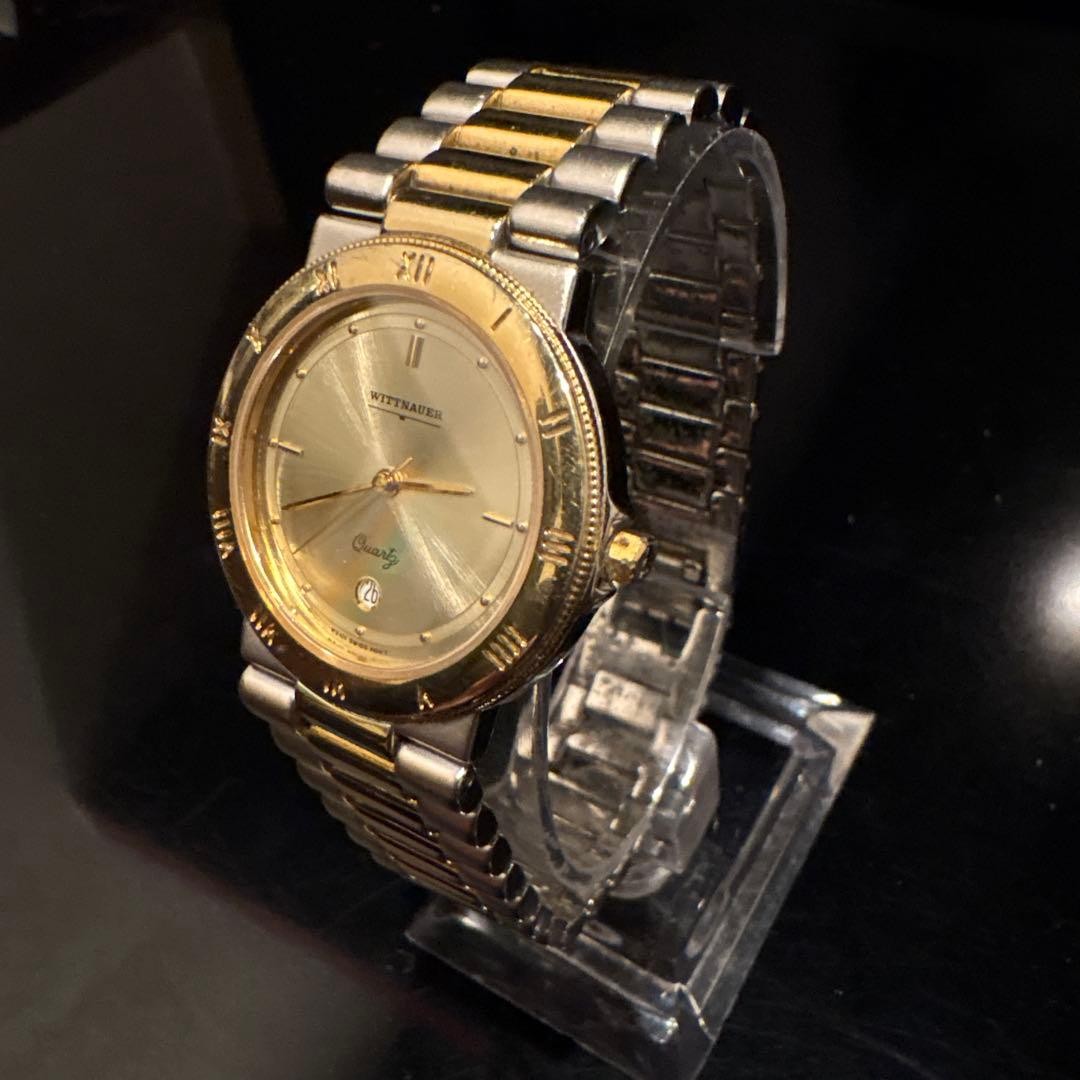 ⭐️ (Excellent Condition) Wittnauer Quartz Round 3-Hand Watch 【USED】