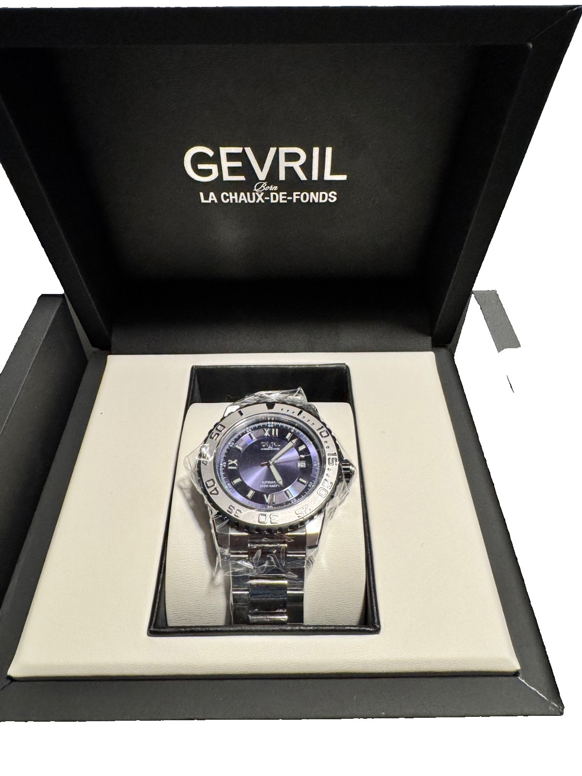 Limited Edition Brand New Grevil Seacloud Diver 45mm Blue Dial 3120B