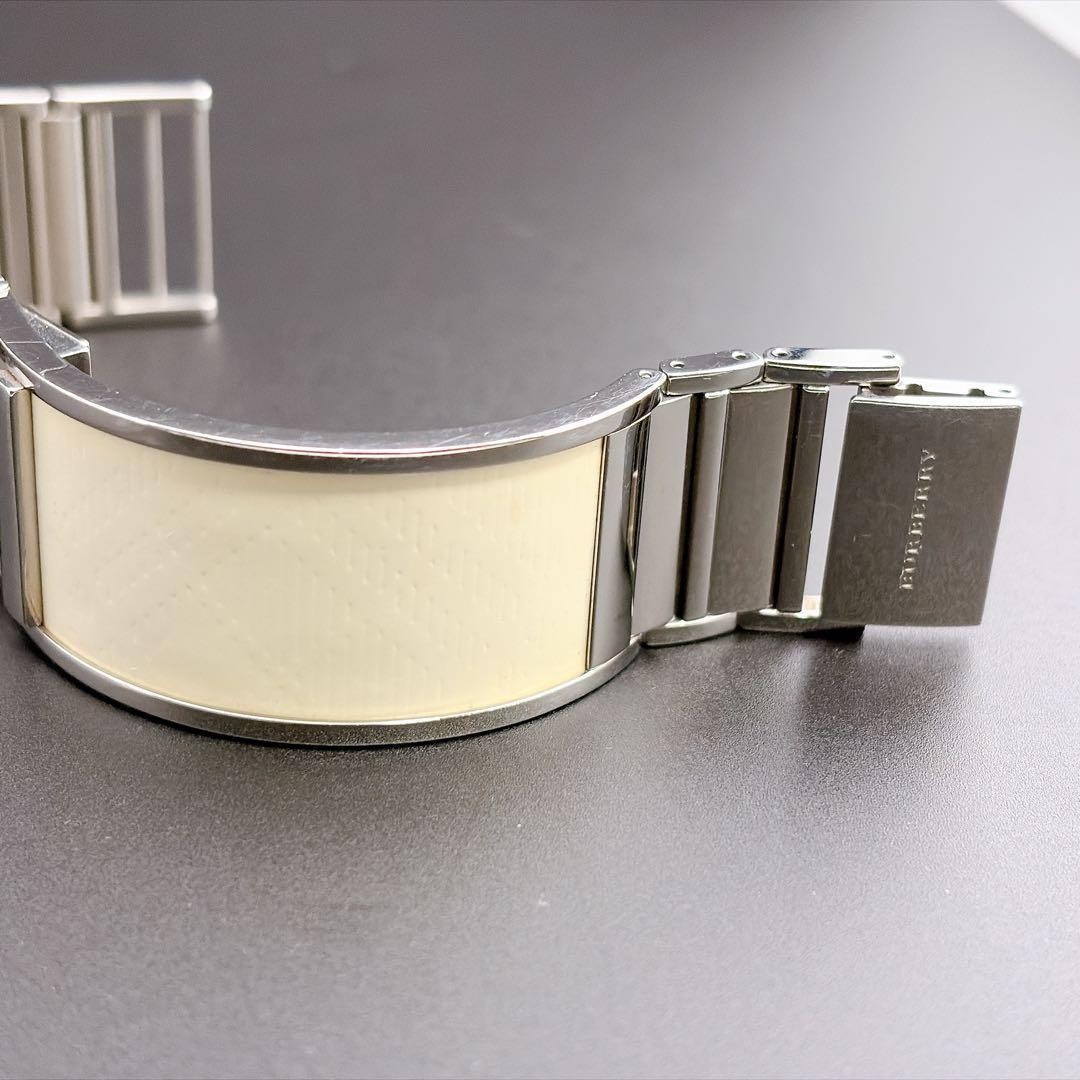 Burberry BU4939 Women’s Quartz White Dial Bangle Watch 24.2mm