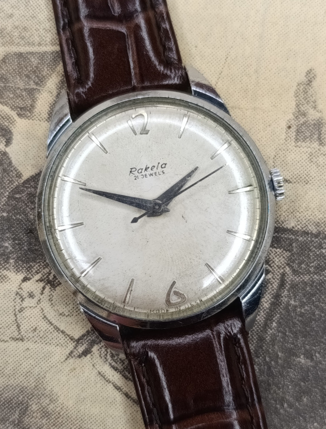 Original Collectiable Soviet Vintage watch Raketa Baltika 2609A.I 21J USSR 1960s