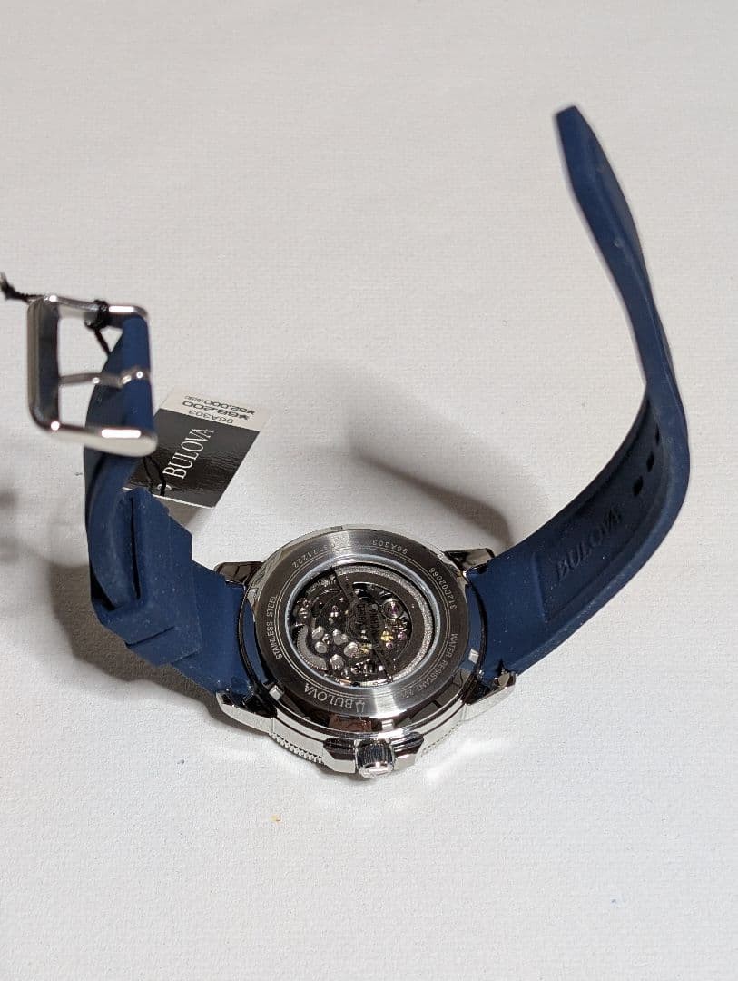 BULOVA Automatic Watch Unused Bulova Marine Star 96A303