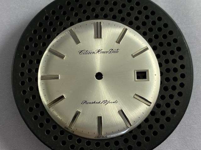 D075 CITIZEN HOMER DATE PARASHOCK Citizen Homer Date 19 Jewels Dial Dead