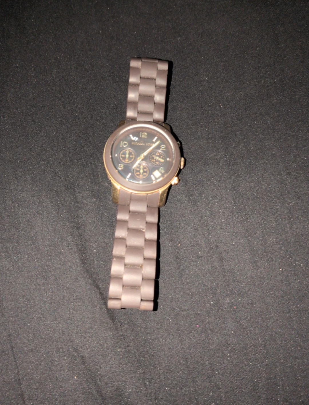 Michael Kors MK-5238 Chronograph Quartz 100m Gold/Gray 38mm Watch