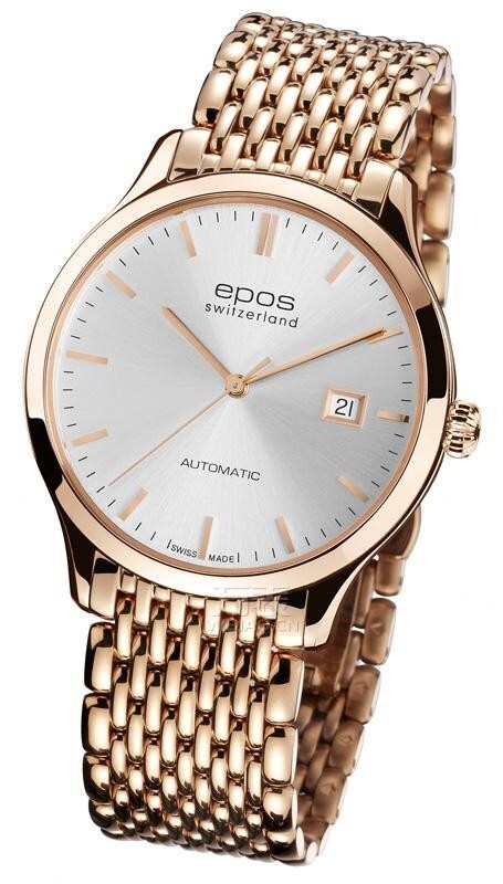 EPOS Ø 40mm Originale 3420 Rose Gold PVD Super Slim ETA 2892-A2 automatic watch
