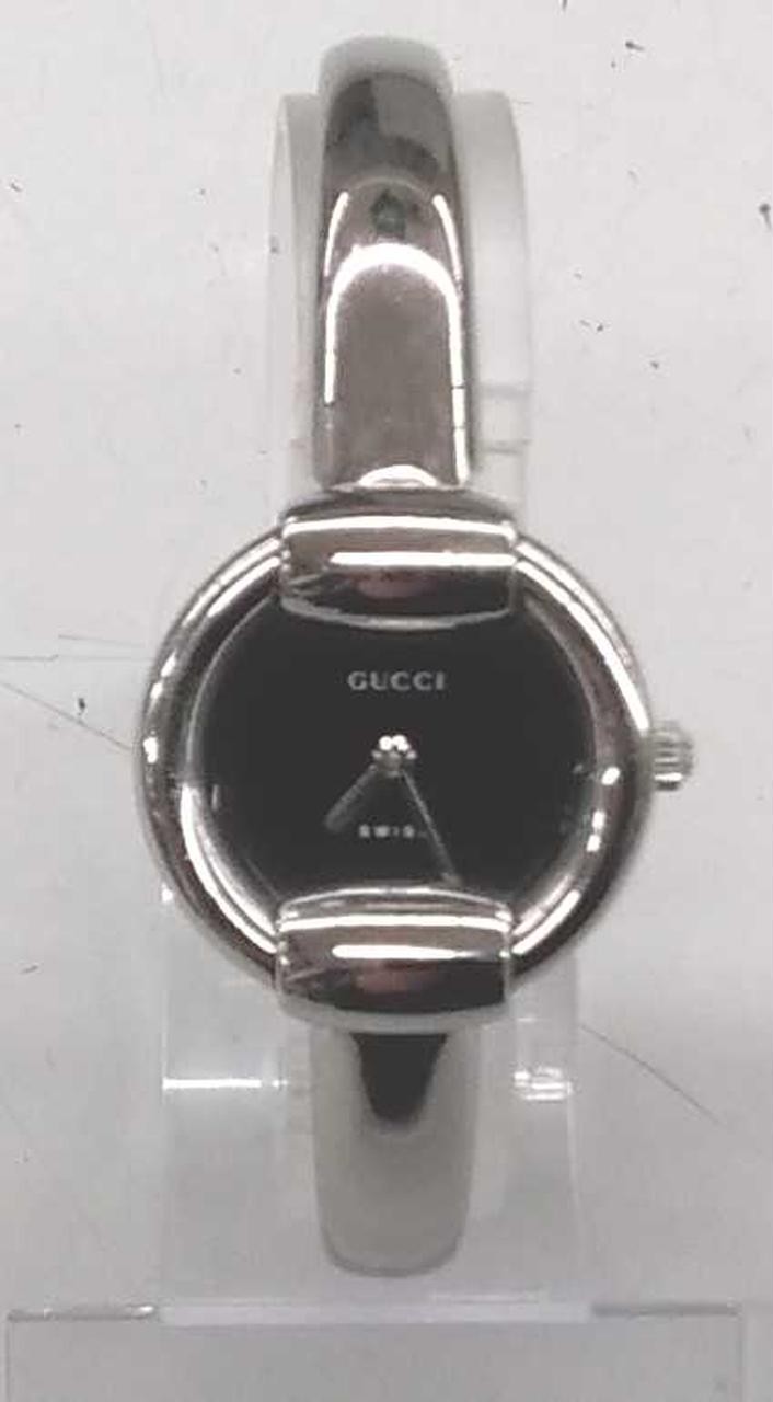 [A3N] Gucci 1400L Vintage G-Logo Bangle Quartz Analog Watch [r9v]